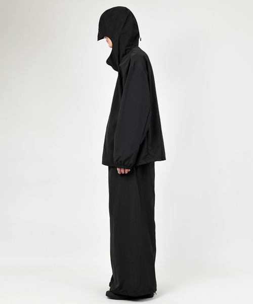 LAD MUSICIAN（ラッドミュージシャン）の「NYLON TUSSER HOODED BLOUSON（ナイロンジャケット・メンズ・ブラック・42/44/46）」の4枚目の写真