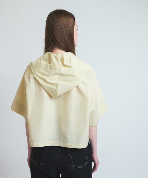 soduk シャツ セール】open collar hoodie shirt（シャツ/ブラウス）｜soduk