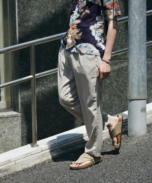 JOURNAL STANDARD（ジャーナルスタンダード）の「”吸水速乾 / 接触冷感” EVALET LIGHT ブッチャー1プリーツスラックス（スラックス・メンズ・ブラウン系その他/アイボリー/ブラック/ブルー系その他/ブラック系その他・LARGE/X-LARGE/MEDIUM/SMALL）」の21枚目の写真