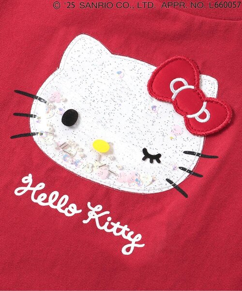 sanrio（サンリオ）の「【サンリオキャラクターズ】スカラップTシャツ（Tシャツ/カットソー・キッズ・ピンク/レッド/チェック/ラベンダー・80/90/100/110/120/130/140）」の17枚目の写真