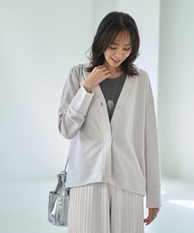 STYLE DELI - スタイルデリ★背面プリーツロングカーディガン STYLE DELI（スタイルデリ）の「背面プリーツロングカーディガン