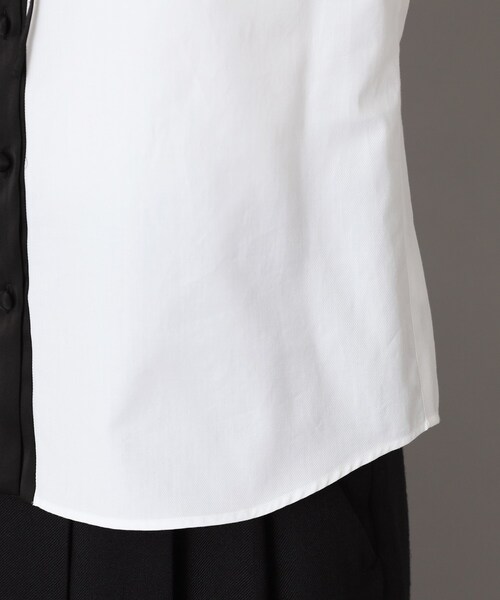 DRESSTERIOR（ドレステリア）の「◆【洗える/コットン】フリルネックツイルブラウス（シャツ/ブラウス・レディース・ホワイト・38/36/34）」の16枚目の写真