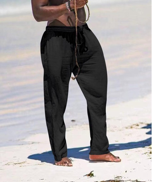 セール】ランカウイ セミワイド リネンタッチ イージーパンツ（その他