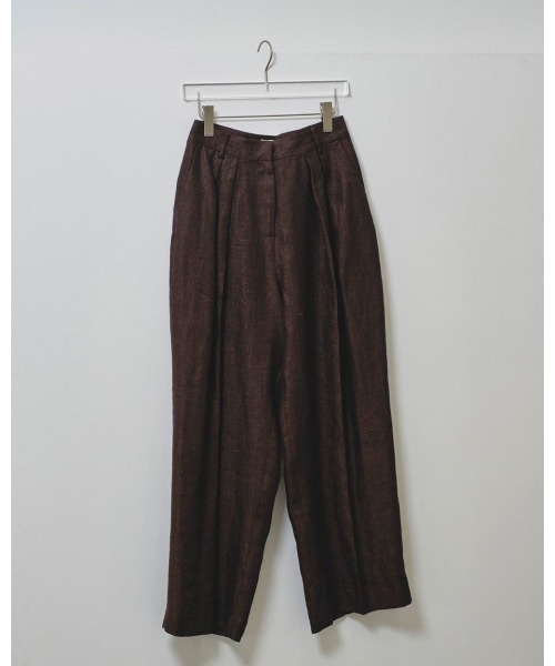 セール】TODAYFUL Tuck Linen Trousers 12510710（その他パンツ