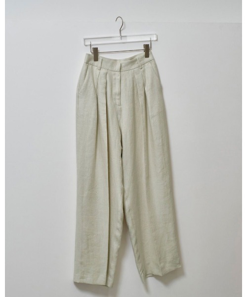 パンツ TODAYFUL Tuck Linen Trousers 38 セール】TODAYFUL Tuck Linen Trousers 12510710（その他パンツ