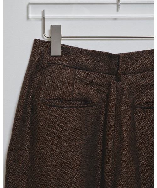 TODAYFUL(トゥデイフル)の「TODAYFUL Tuck Linen Trousers 12510710(その他パンツ・レディース・グリーン/ブラウン・38/36)」の8枚目の写真