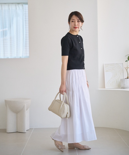 AULENTTI（オウレンティ）の「AULENTTI/オウレンティ BOSTON（ボストンバッグ・レディース・アイボリー/キャメル・FREE）」の3枚目の写真