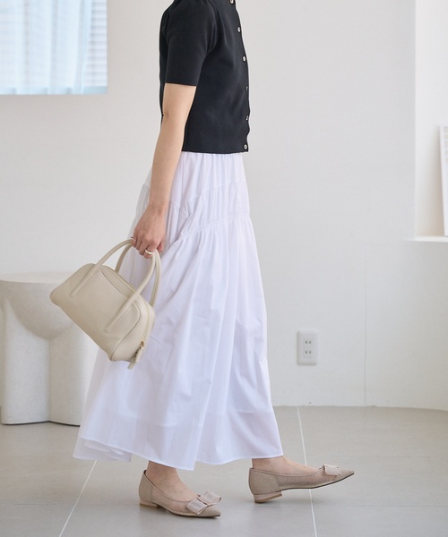 AULENTTI（オウレンティ）の「AULENTTI/オウレンティ BOSTON（ボストンバッグ・レディース・アイボリー/キャメル・FREE）」の4枚目の写真