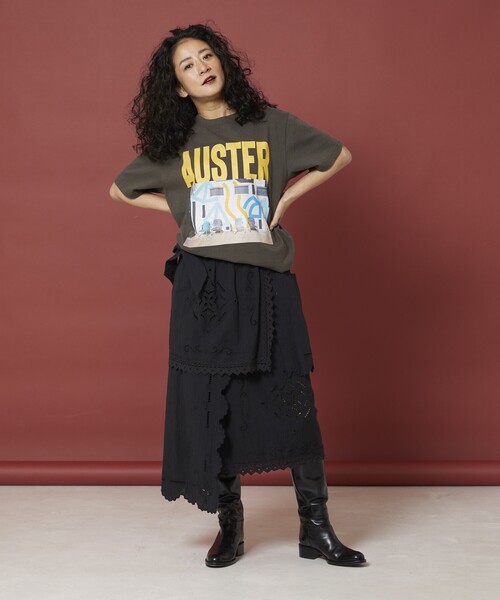 tシャツ Freada/フリーダ PHOTO TEE/ヴィンテージライク フォト プリントTシャツ レディース Freada/PHOTO TEE/ヴィンテージライク フォト プリントTシャツ
