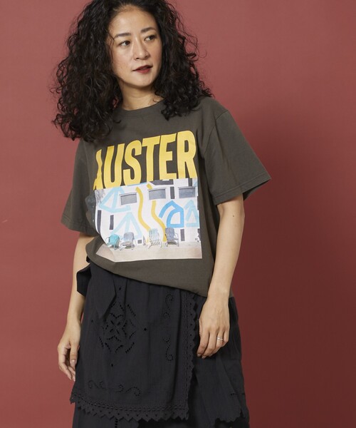 Freada（フリーダ）の「Freada/フリーダ PHOTO TEE/ヴィンテージライク フォト プリントTシャツ（Tシャツ/カットソー・レディース・ブラック/ホワイト・ONE SIZE）」の9枚目の写真