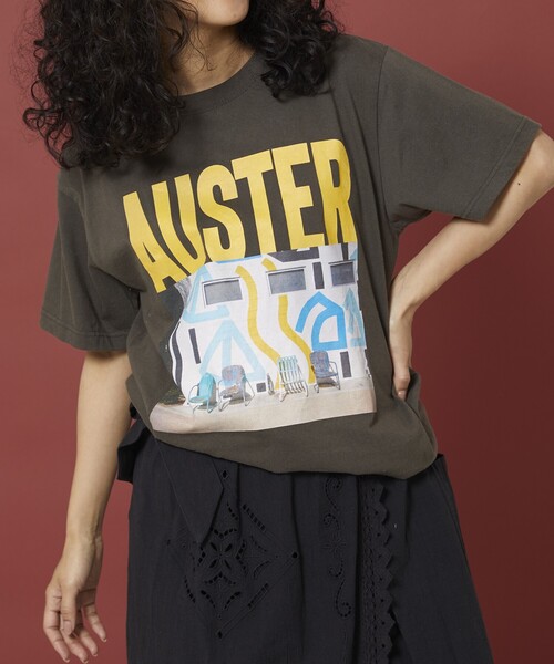 Freada（フリーダ）の「Freada/フリーダ PHOTO TEE/ヴィンテージライク フォト プリントTシャツ（Tシャツ/カットソー・レディース・ブラック/ホワイト・ONE SIZE）」の10枚目の写真