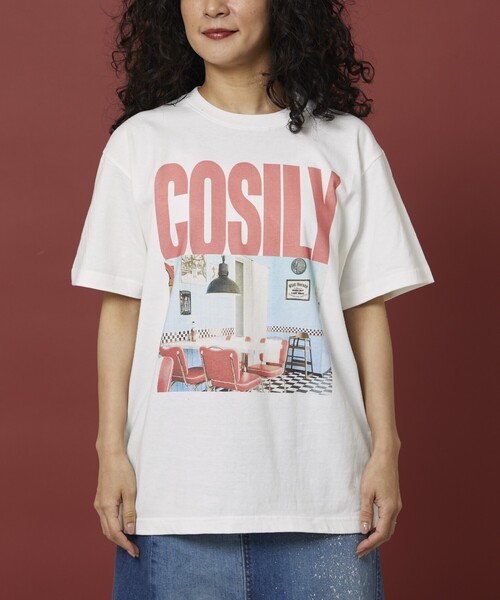 Freada（フリーダ）の「Freada/フリーダ PHOTO TEE/ヴィンテージライク フォト プリントTシャツ（Tシャツ/カットソー・レディース・ブラック/ホワイト・ONE SIZE）」の19枚目の写真