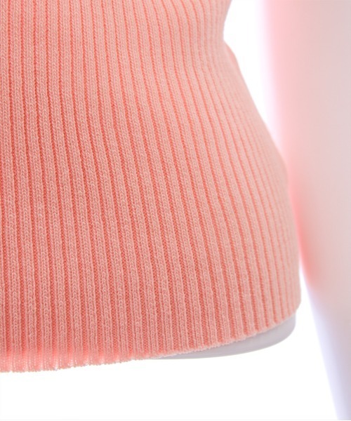 CLEAR BASIC（クリアベーシック）の「パフスリーブ半袖リブニットトップス[フェミニン パフスリーブ 骨格ウェーブ]≪SS新作≫（ニット/セーター・レディース・ピンク/オフホワイト/ラベンダー/グレー系その他/ブラック/ボルドー/ブラウン・F）」の15枚目の写真