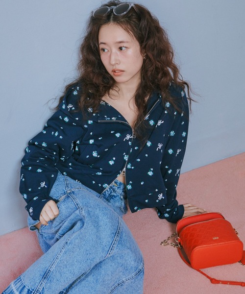 FURFUR(ファーファー)の「【USAGI ONLINE/ZOZOTOWN限定】キルティングバニティバッグ(ショルダーバッグ・レディース・サックスブルー/ブラック/ピンク/レッド/ホワイト/ラベンダー・FREE/F)」の8枚目の写真