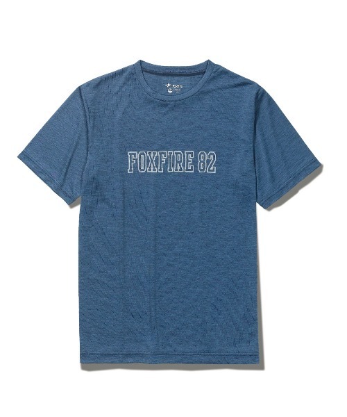 Foxfire(フォックスファイヤー)の「TS EX Sロゴ T S/S(Tシャツ/カットソー・メンズ・グレー/ブラック/ブルー・S/M/L/XL)」の3枚目の写真