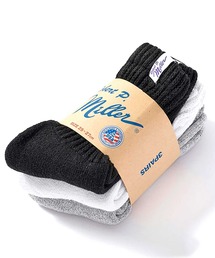 MILLER（ミラー）の「Robert P. Miller-ジャスト丈-３P-ソックス（ソックス/靴下）」