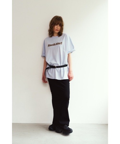 Knuth Marf(クヌースマーフ)の「【ZOZO限定】vintage T shirt(unisex)(Tシャツ/カットソー・レディース・チャコール/ライトベージュ/イエロー/ライトブルー/ライトピンク・FREE)」の13枚目の写真