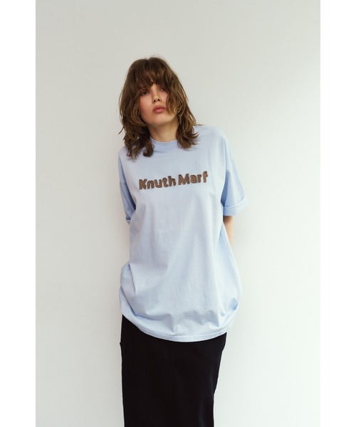Knuth Marf(クヌースマーフ)の「【ZOZO限定】vintage T shirt(unisex)(Tシャツ/カットソー・レディース・チャコール/ライトベージュ/イエロー/ライトブルー/ライトピンク・FREE)」の14枚目の写真
