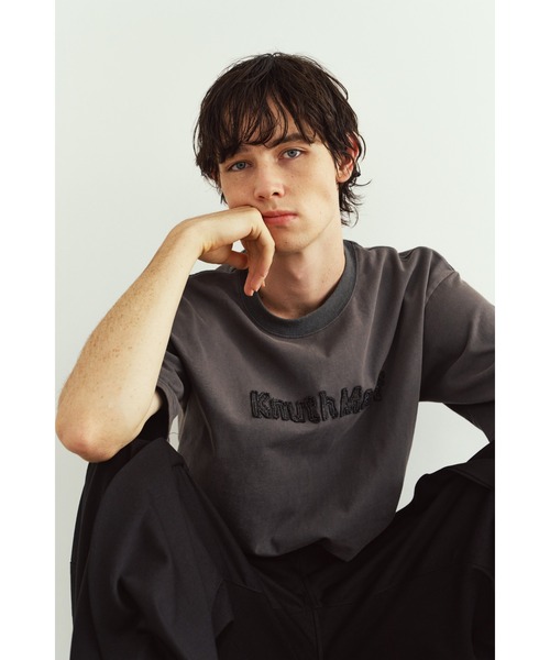 Knuth Marf(クヌースマーフ)の「【ZOZO限定】vintage T shirt(unisex)(Tシャツ/カットソー・レディース・チャコール/ライトベージュ/イエロー/ライトブルー/ライトピンク・FREE)」の12枚目の写真