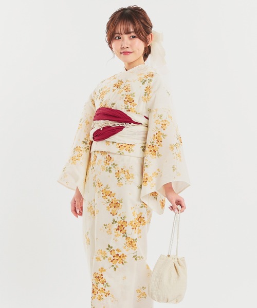 Honeys(ハニーズ)の「ビッグリボンヘアクリップ(和装小物・レディース・アイボリー/ピンク系その他・FREE)」の22枚目の写真