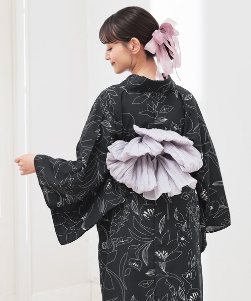 Honeys(ハニーズ)の「ビッグリボンヘアクリップ(和装小物・レディース・アイボリー/ピンク系その他・FREE)」の18枚目の写真