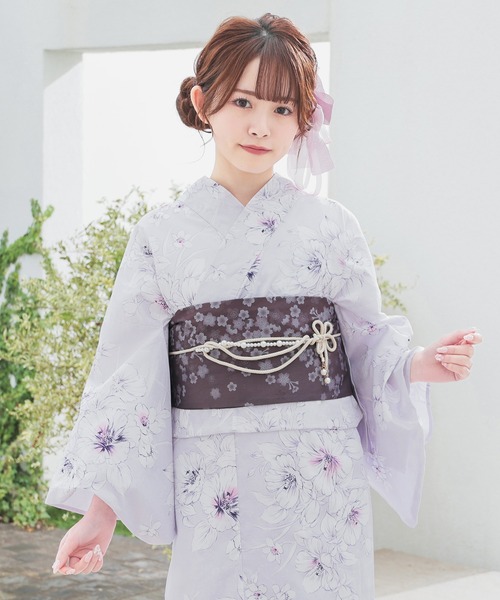 Honeys(ハニーズ)の「ビッグリボンヘアクリップ(和装小物・レディース・アイボリー/ピンク系その他・FREE)」の11枚目の写真