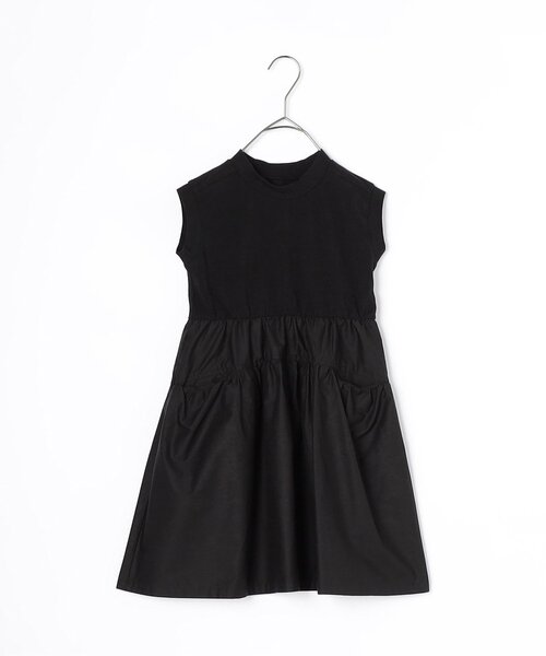 p.premier(ピードットプルミエ)の「ノースリーブドッキングワンピース(ワンピース・キッズ・ピンク/オレンジ/ブラック/カーキ・80/90/100/110/120/130/140)」の2枚目の写真