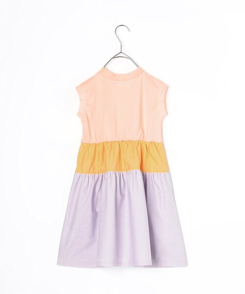p.premier(ピードットプルミエ)の「ノースリーブドッキングワンピース(ワンピース・キッズ・ピンク/オレンジ/ブラック/カーキ・80/90/100/110/120/130/140)」の13枚目の写真