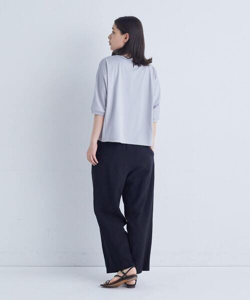 ADIEU TRISTESSE(アデュートリステス)の「【5月ベストセラーブランド内2位】オフボディシルエットTシャツ(Tシャツ/カットソー・レディース・ブルー/ブラック/ピンク/レッド/ベージュ・FREE)」の20枚目の写真