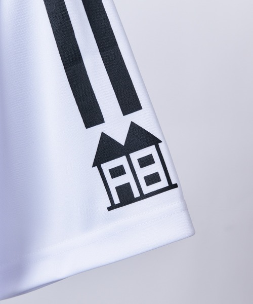 INHABITANT(インハビタント)の「【INHABITANT】ビッグシルエット ユニフォームライク 半袖サッカーTシャツ カットソー ユニセックス(Tシャツ/カットソー・メンズ・ホワイト/ブラック/グレー・M/L)」の13枚目の写真