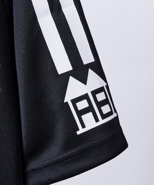 INHABITANT(インハビタント)の「【INHABITANT】ビッグシルエット ユニフォームライク 半袖サッカーTシャツ カットソー ユニセックス(Tシャツ/カットソー・メンズ・ホワイト/ブラック/グレー・M/L)」の22枚目の写真