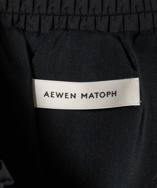 AEWEN MATOPH＞テープ シャーリング スカート 