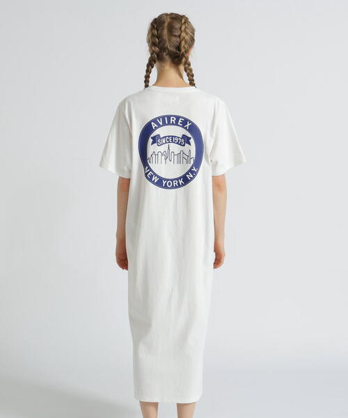 AVIREX　ワンピース 直営店限定》HALF ZIP ACTIVE ONE PIECE/ハーフジップ