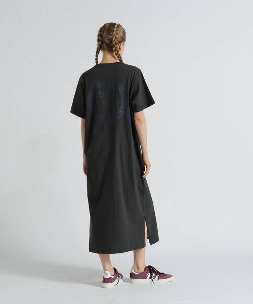 セール】《WEB&DEPOT限定》VARSITY PRINT ONEPIECE/バーシティー