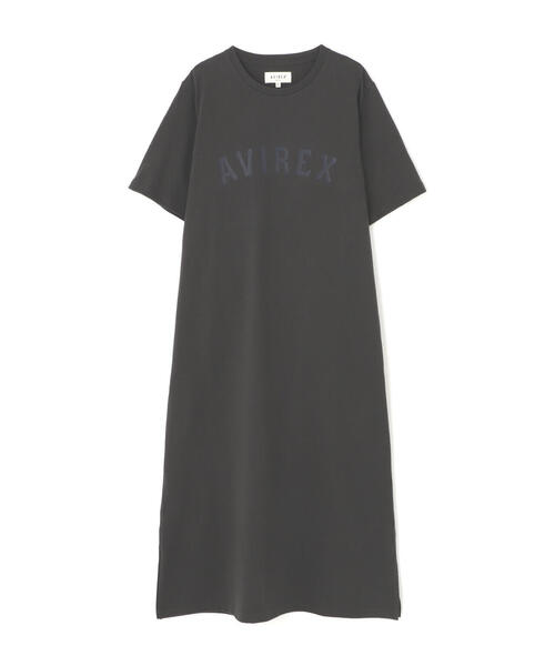 国内発送☆AVIREX☆VARSITY PRINT ONEPIECE セール】《WEB&DEPOT限定》VARSITY PRINT ONEPIECE/バーシティー