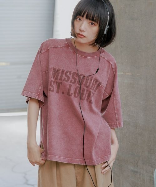 PBLIM（ページボーイリム）の「《UNISEX》キリカエヴィンテージＴシャツ（Tシャツ/カットソー・レディース・ブラック系その他/ブラウン系その他/レッド系その他・MEDIUM/LARGE）」の3枚目の写真