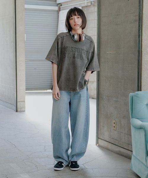 PBLIM（ページボーイリム）の「《UNISEX》キリカエヴィンテージＴシャツ（Tシャツ/カットソー・レディース・ブラック系その他/ブラウン系その他/レッド系その他・MEDIUM/LARGE）」の6枚目の写真