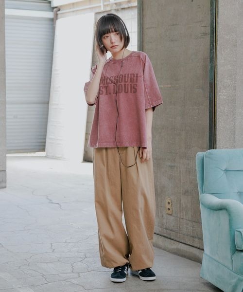 PBLIM（ページボーイリム）の「《UNISEX》キリカエヴィンテージＴシャツ（Tシャツ/カットソー・レディース・ブラック系その他/ブラウン系その他/レッド系その他・MEDIUM/LARGE）」の10枚目の写真