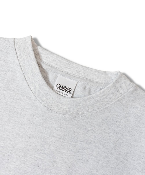 CAMBER（キャンバー）の「CAMBER MAX WEIGHT POCKET S/S TEE（Tシャツ/カットソー・メンズ・ホワイト/マルーン/ブラック/ナチュラル/グレー/ダークグリーン・L/M/XL）」の9枚目の写真