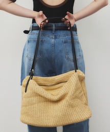 HANNE（アン）の「スクエアサマーショルダーバッグ（ショルダーバッグ）」