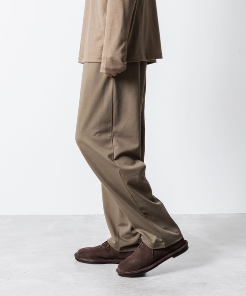 ATTACHMENT（アタッチメント）の「コットンダブルフェイス ラウンジトラウザーズ / COTTON DOUBLE FACE LOUNGE TROUSERS（その他パンツ・メンズ・ダークグレー/キャメル/ライトグレー系/ブラック・2/1/3）」の22枚目の写真