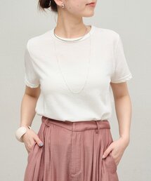 シアーシャイニーTシャツ