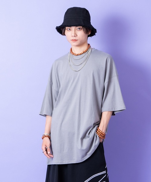 a.p.o.v. ワンウォッシュコットンオーバーサイズTシャツ（Tシャツ