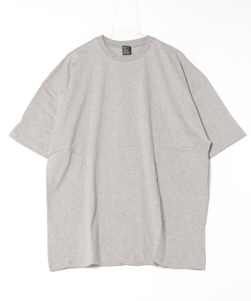 a.p.o.v.（エーピーオービー）の「a.p.o.v. ワンウォッシュコットンオーバーサイズTシャツ（Tシャツ/カットソー・メンズ・チャコール/オレンジ/ブルー/イエロー/グレー/ベージュ/ブラック/チャコールグレー/ホワイト/グリーン・ONESIZE）」の20枚目の写真