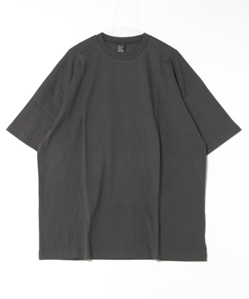 a.p.o.v.（エーピーオービー）の「a.p.o.v. ワンウォッシュコットンオーバーサイズTシャツ（Tシャツ/カットソー・メンズ・チャコール/オレンジ/ブルー/イエロー/グレー/ベージュ/ブラック/チャコールグレー/ホワイト/グリーン・ONESIZE）」の22枚目の写真