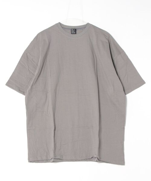 a.p.o.v.（エーピーオービー）の「a.p.o.v. ワンウォッシュコットンオーバーサイズTシャツ（Tシャツ/カットソー・メンズ・チャコール/オレンジ/ブルー/イエロー/グレー/ベージュ/ブラック/チャコールグレー/ホワイト/グリーン・ONESIZE）」の17枚目の写真