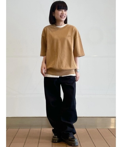 GAP（ギャップ）の「ヘビーウェイト GAPロゴ スウェットシャツ（スウェット・メンズ・ネイビー/ブラウン・M/L/XL/XS/S）」の13枚目の写真