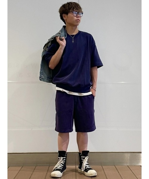 GAP（ギャップ）の「ヘビーウェイト GAPロゴ スウェットシャツ（スウェット・メンズ・ネイビー/ブラウン・M/L/XL/XS/S）」の15枚目の写真