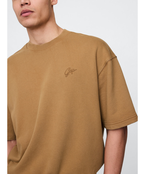 GAP（ギャップ）の「ヘビーウェイト GAPロゴ スウェットシャツ（スウェット・メンズ・ネイビー/ブラウン・M/L/XL/XS/S）」の10枚目の写真