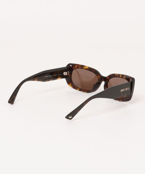 JIMMY CHOO(ジミーチュウ)の「【JIMMY CHOO/ジミーチュウ】スクエア サングラス JC5029U 500273(サングラス・レディース・ブラウン・FREE)」の3枚目の写真